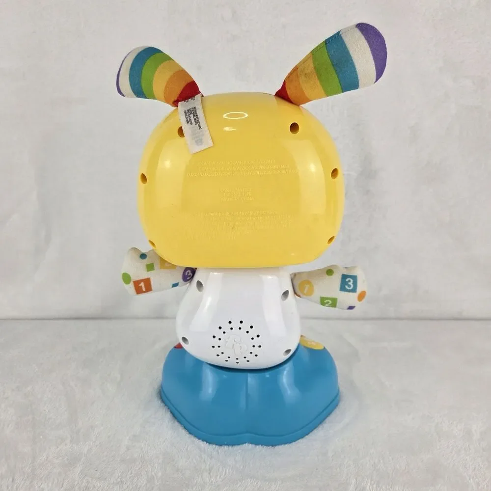 Fisher Price Bright Beats BeatBo Dance & Move Interactive Robot Lights Up Sings